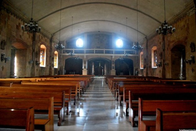 The Interior of Miag-ao Church. The first time I saw this, I was speechless. All I could think of was how perfect the aisle could be for my own wedding. See this photo,  the church was closed to the public but I had it to myself. I was very lucky that day.